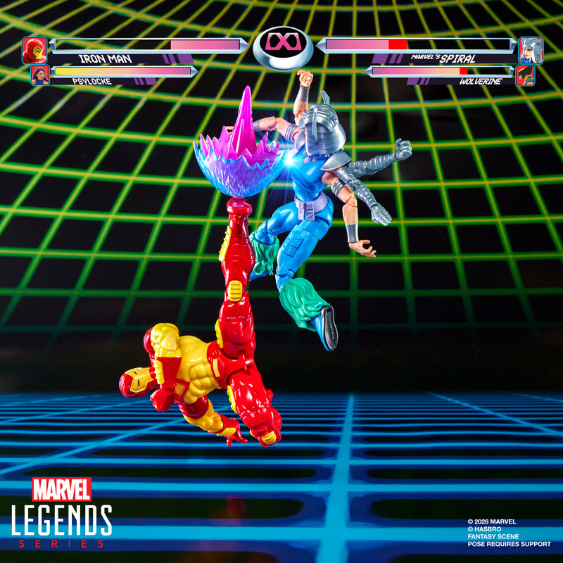 Marvel Legends Series Marvel Games Iron Man vs Marvel's Spiral (Preorder Nov 2026)