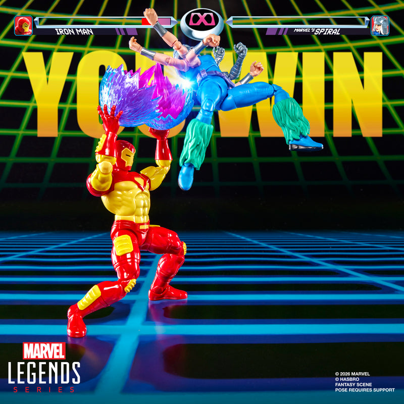 Marvel Legends Series Marvel Games Iron Man vs Marvel's Spiral (Preorder Nov 2026)