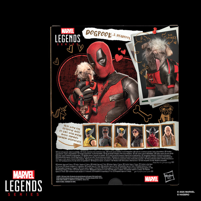 deadpool fishing pole Marvel Legends Series Dogpool and Deadpool — Toy Snowman
