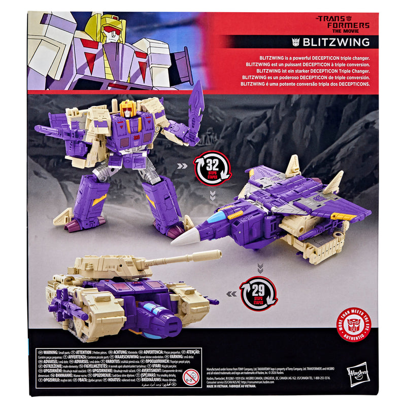 Transformers Studio Series The Transformers: The Movie Leader Class Blitzwing (Preorder Oct 2026) - Collectables > Action Figures > toys -  Hasbro
