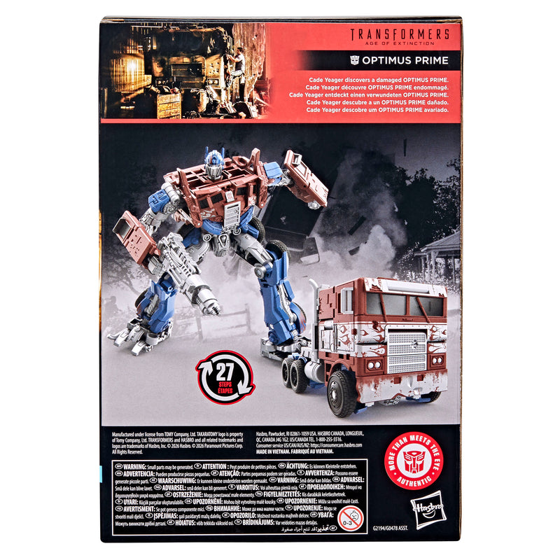 Transformers Studio Series Transformers: Age of Extinction Voyager Class Optimus Prime (Preorder Oct 2026) - Collectables > Action Figures > toys -  Hasbro