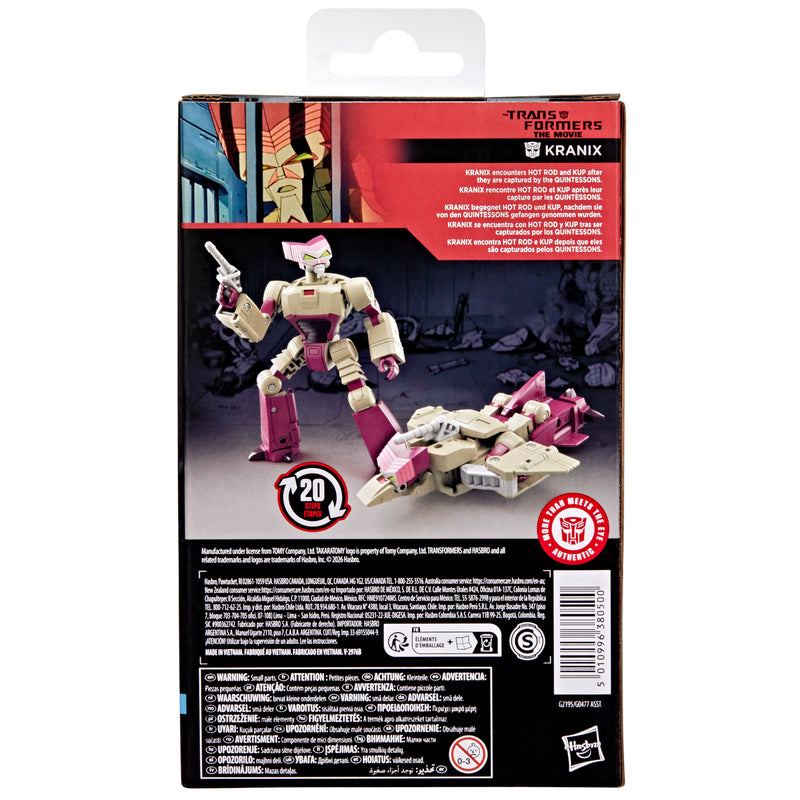 The Transformers: The Movie Deluxe Class Kranix (Preorder Sep 2026)
