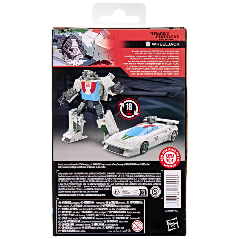 The Transformers: The Movie Deluxe Class Wheeljack (Preorder Jul 2026)
