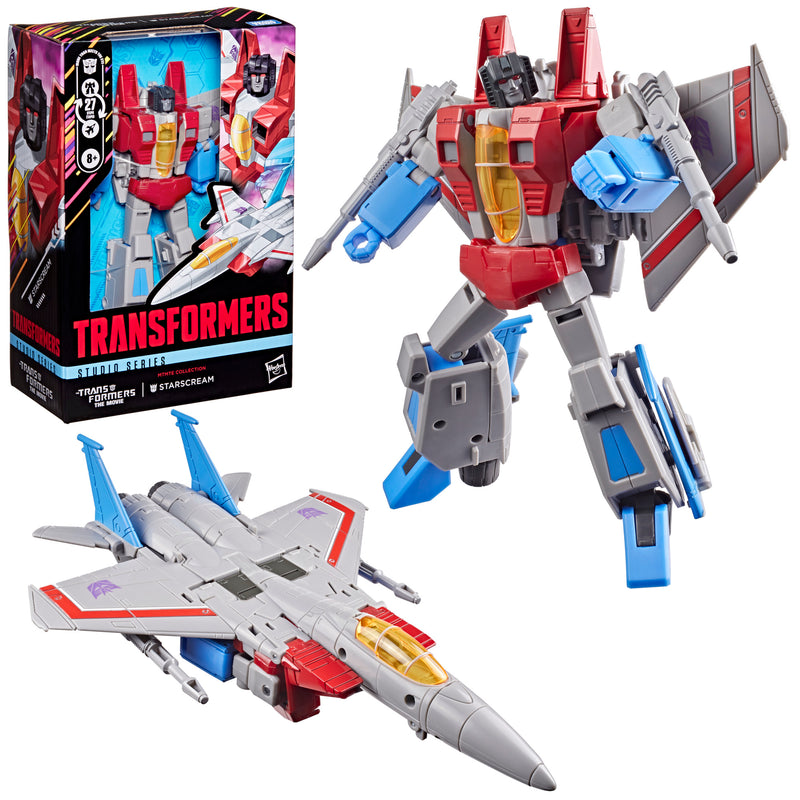 Transformers Studio Series Starscream MTMTE Collection The Transformers: The Movie Voyager Class Action Figure - Exclusive (Preorder Q3 2026)