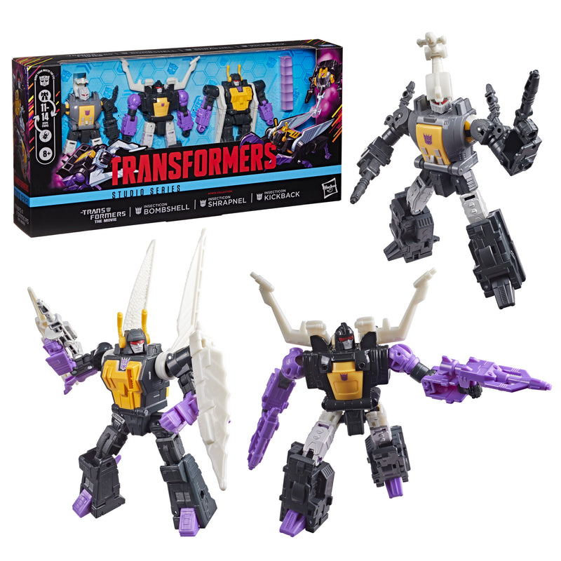Transformers Studio Series Insecticon 3-Pack Action Figures - Exclusive (Preorder Q3 2026)
