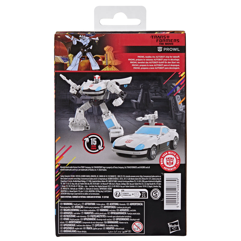 Transformers Studio Series MTMTE Collection The Transformers: The Movie Deluxe Class Prowl - Exclusive (Preorder Q3 2026)