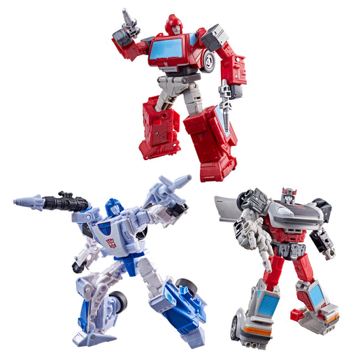 Transformers Age of the Primes Multipack Autobot Mirage, Ironhide, Bluestreak (Preorder Nov 2026) - Collectables > Action Figures > toys -  Hasbro
