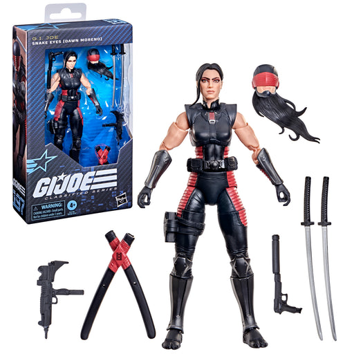G.I. Joe Classified Series #197 Snake Eyes (Dawn Moreno) (Preorder Jul 2026) - Collectables > Action Figures > toys -  Hasbro