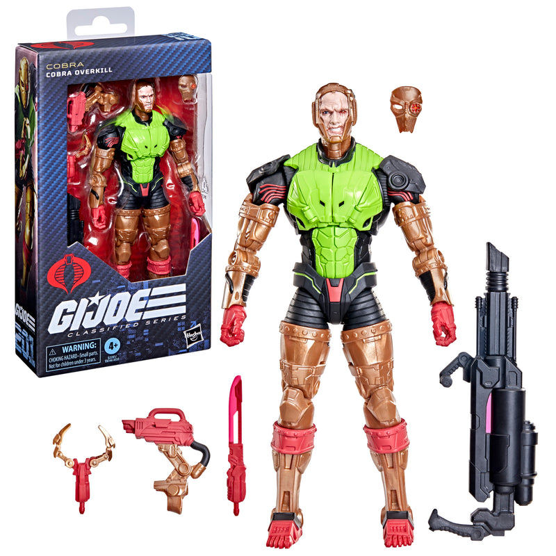 G.I. Joe Classified Series #201 Cobra Overkill (Preorder Jul 2026)