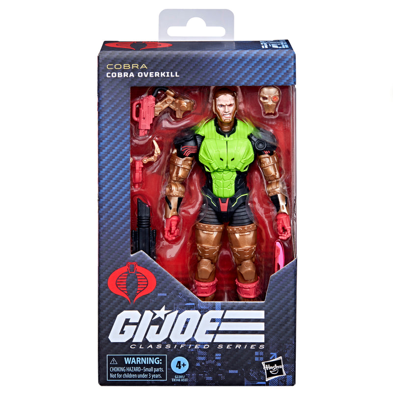 G.I. Joe Classified Series #201 Cobra Overkill (Preorder Jul 2026)