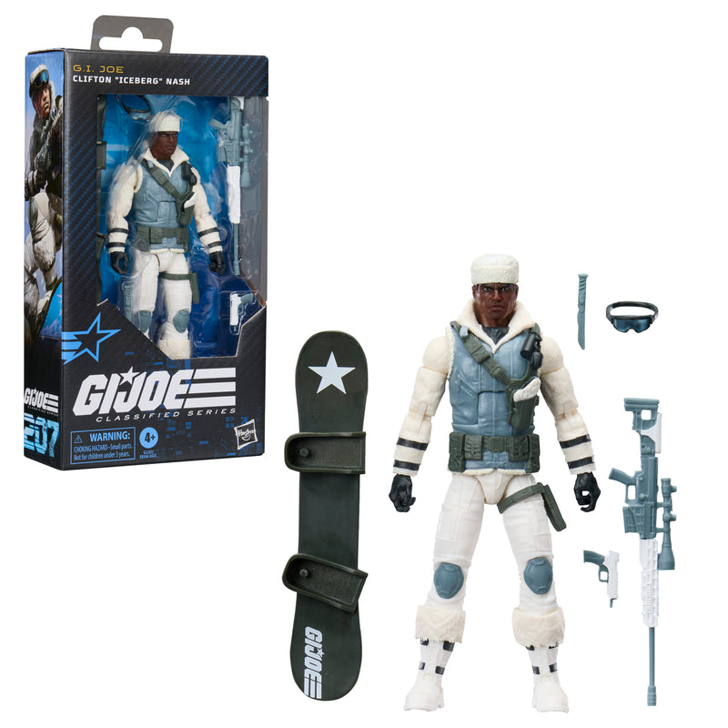 G.I. Joe Classified Series #207 Clifton "Iceberg" Nash (Preorder Nov 2026)