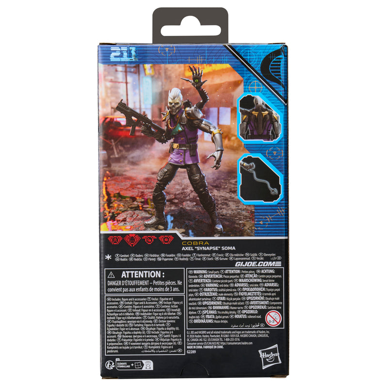 G.I. Joe Classified Series #211 Axel "Synapse" Soma (Preorder Nov 2026)