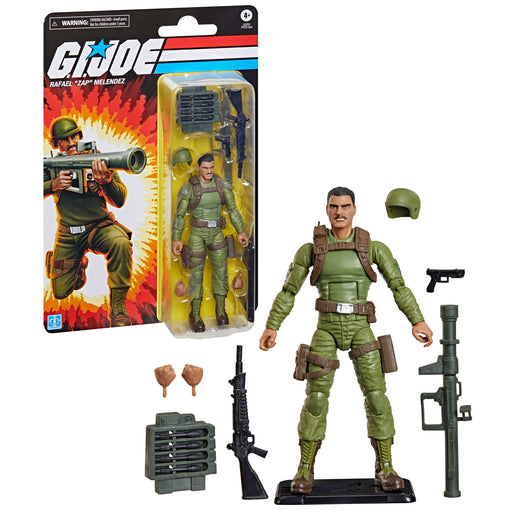 G.I. Joe Classified Series Retro Cardback Rafael “Zap” Melendez (Preorder May 2026) - Collectables > Action Figures > toys -  Hasbro