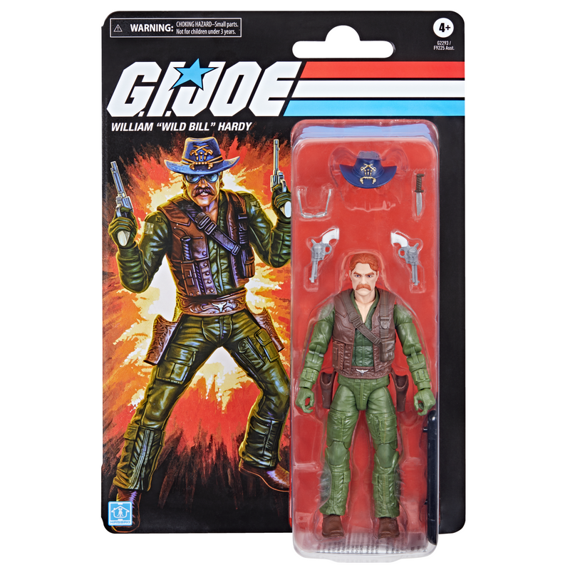 G.I. Joe Classified Series Retro Cardback William "Wild Bill" Hardy (Preorder Jul 2026) - Collectables > Action Figures > toys -  Hasbro