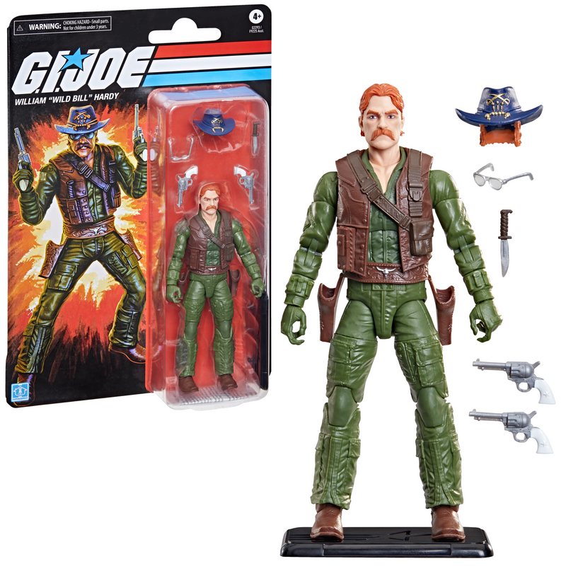 G.I. Joe Classified Series Retro Cardback William "Wild Bill" Hardy (Preorder Jul 2026) - Collectables > Action Figures > toys -  Hasbro