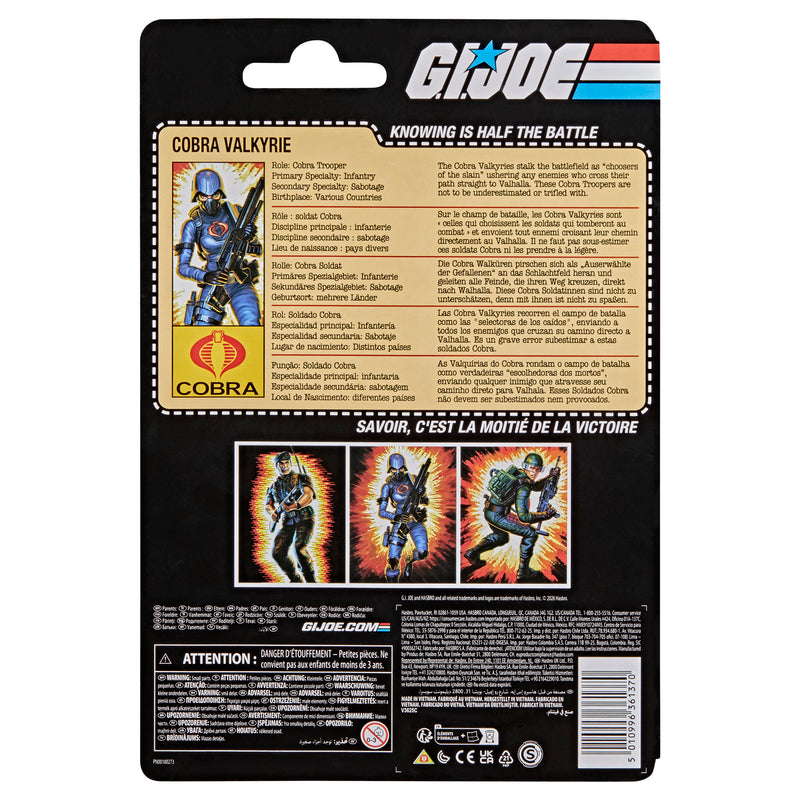 G.I. Joe Classified Series Retro Cardback Cobra Valkyrie (Preorder Nov 2026)