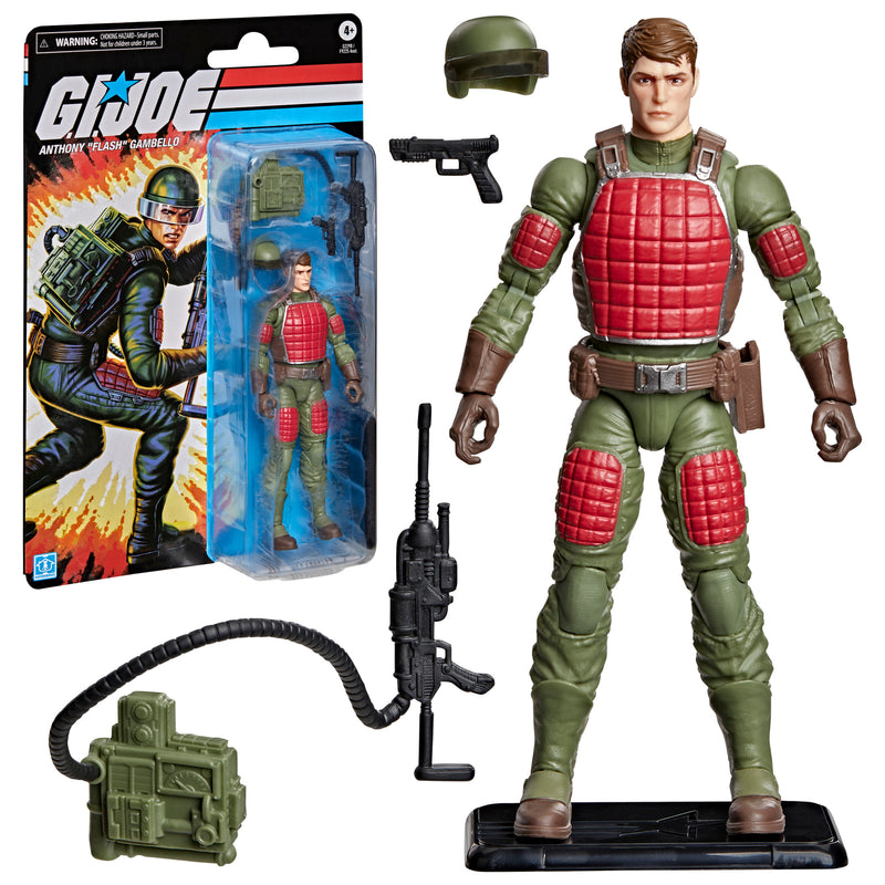 G.I. Joe Classified Series Retro Cardback Anthony "Flash" Gambello (Preorder Nov 2026)