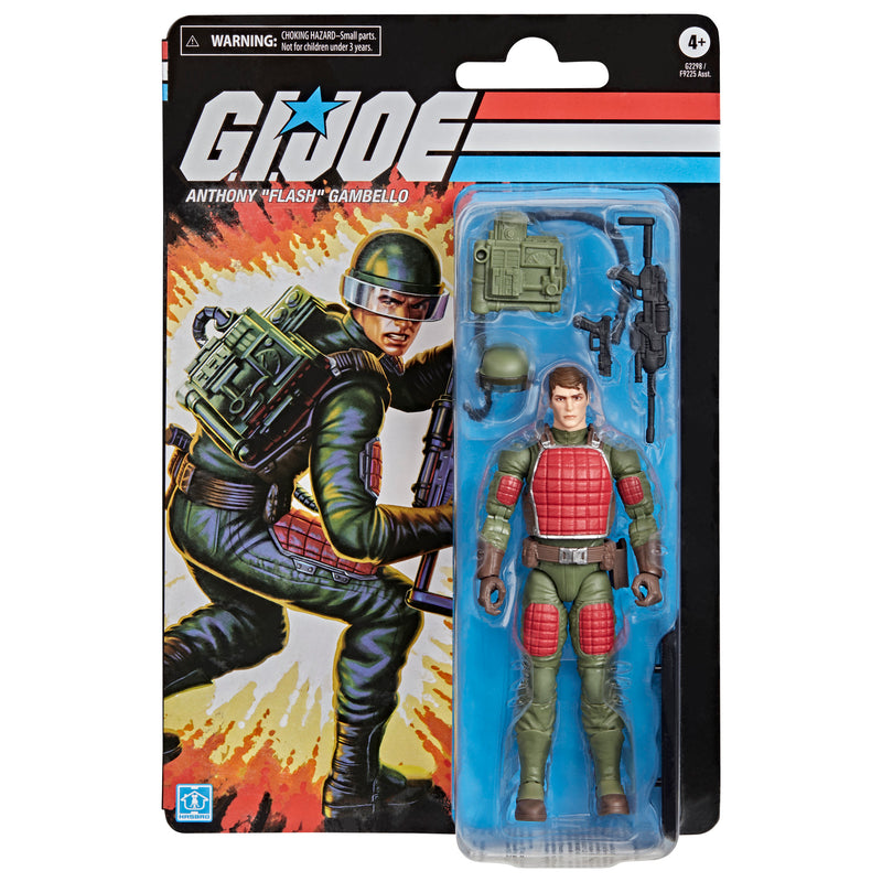 G.I. Joe Classified Series Retro Cardback Anthony "Flash" Gambello (Preorder Nov 2026)