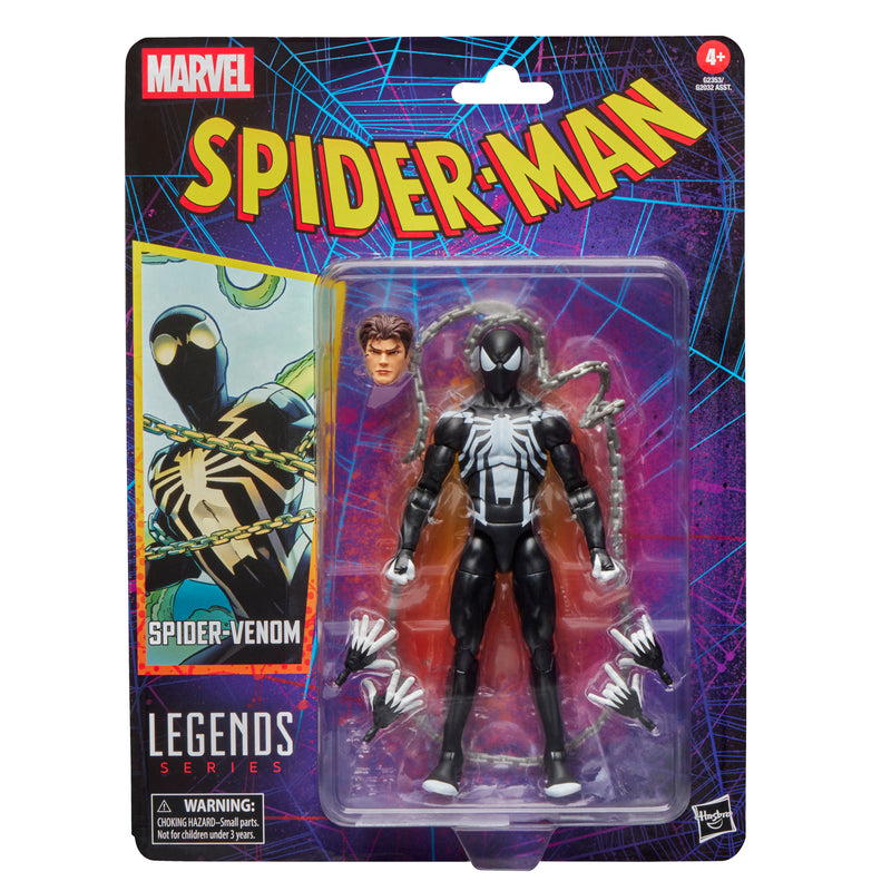 Marvel Legends Series - Retro Cardback Spider-man - Spider-Venom ( Preorder Feb 2026) (Copy) - Collectables > Action Figures > toys -  Hasbro