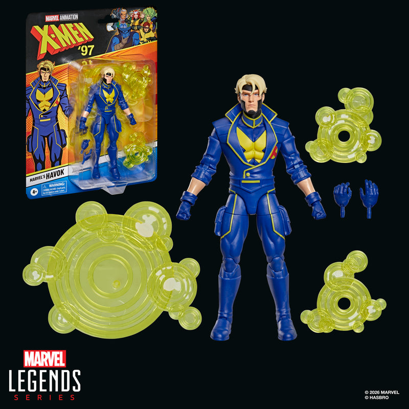 Marvel Legends Series X-Men '97 Marvel's Havok (Preorder Jan 2027)
