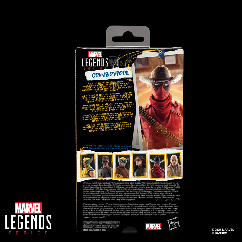 Marvel Legends Series Cowboypool (Preorder Q2 2026)