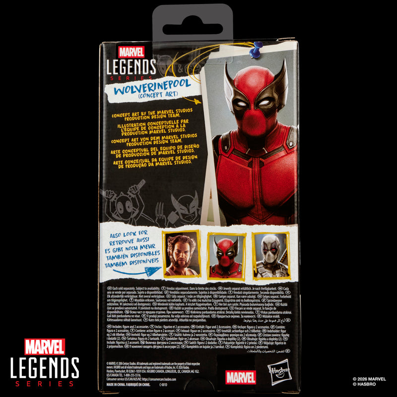 Marvel Legends Series Wolverinepool (Concept Art) (Preorder Oct 2026)