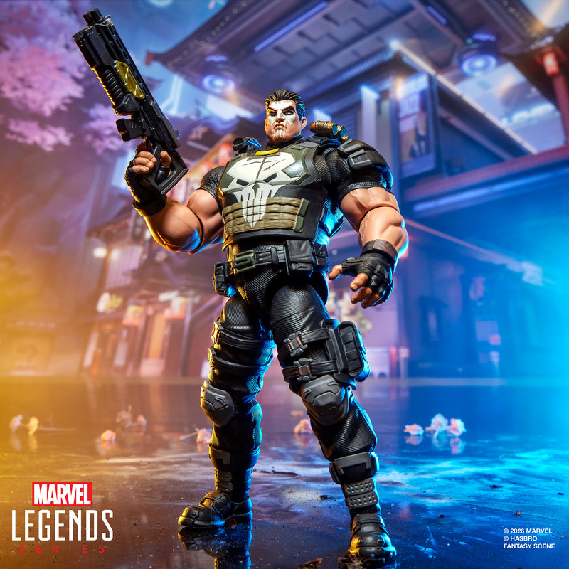 Marvel Legends Series Marvel Rivals The Punisher (Preorder Oct 2026) - Collectables > Action Figures > toys -  Hasbro