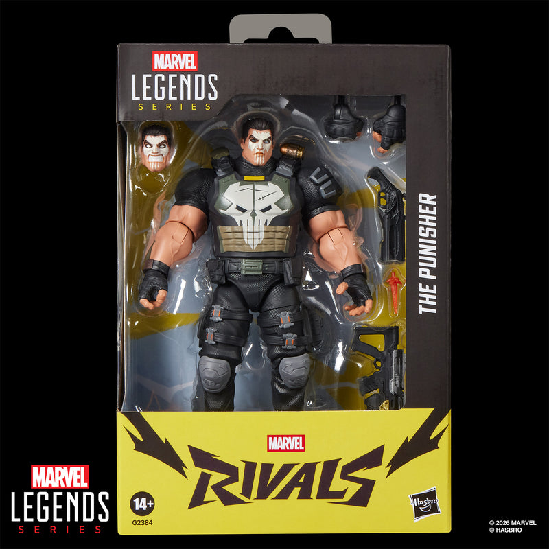 Marvel Legends Series Marvel Rivals The Punisher (Preorder Oct 2026) - Collectables > Action Figures > toys -  Hasbro