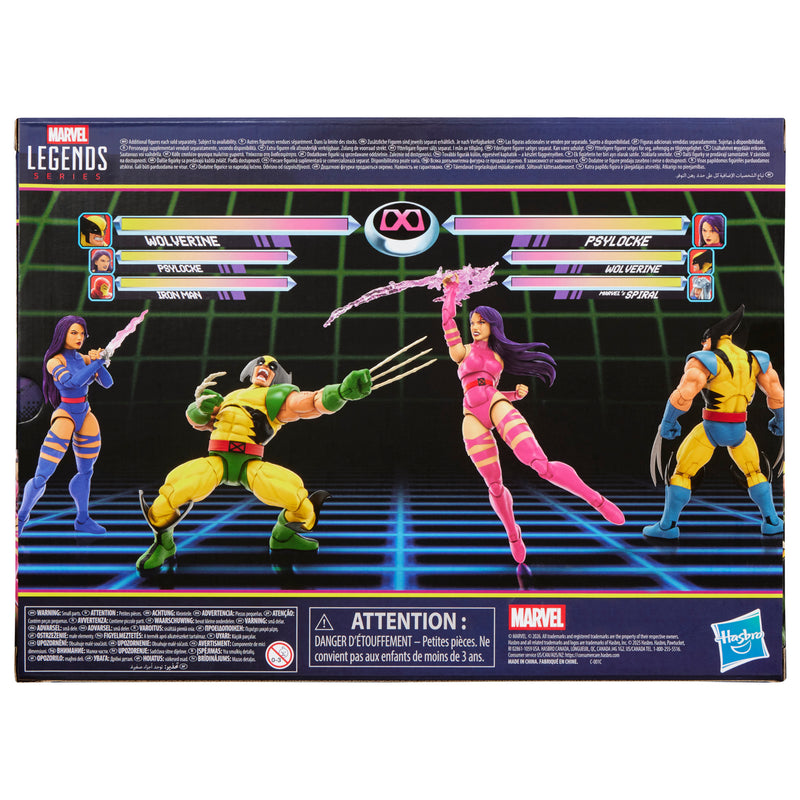 Marvel Legends Series Marvel Games Wolverine vs Psylocke (preorder Dec 2026)