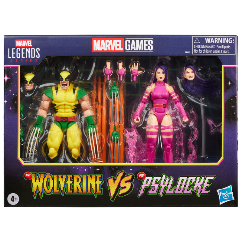 Marvel Legends Series Marvel Games Wolverine vs Psylocke (preorder Dec 2026)