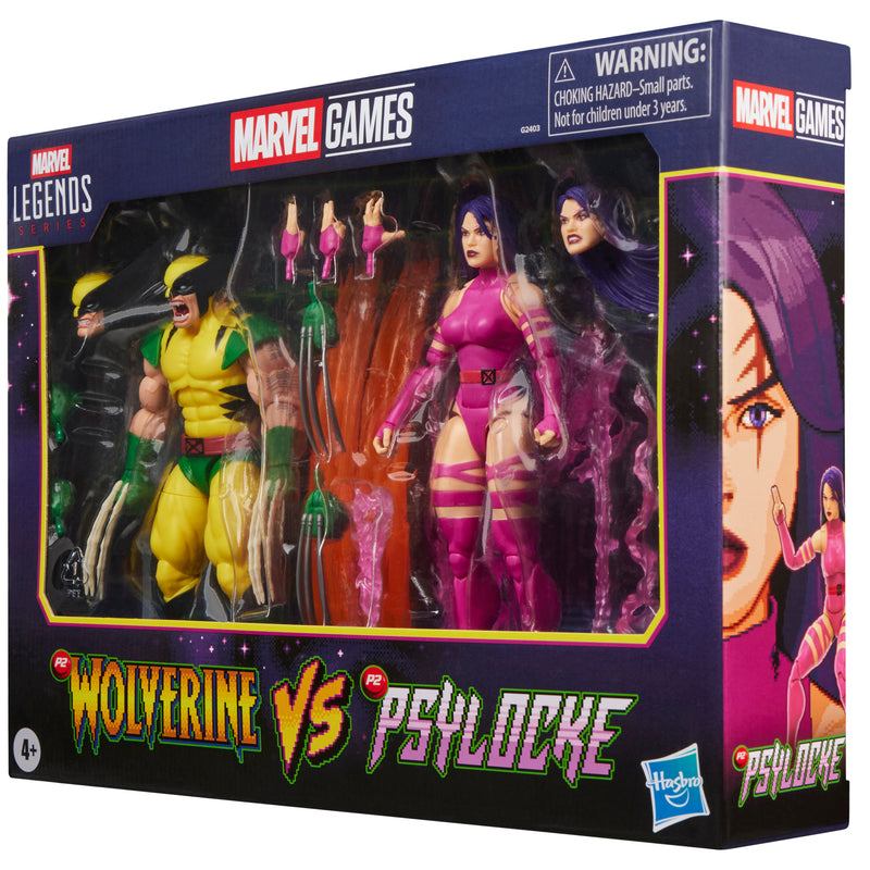 Marvel Legends Series Marvel Games Wolverine vs Psylocke (preorder Dec 2026)