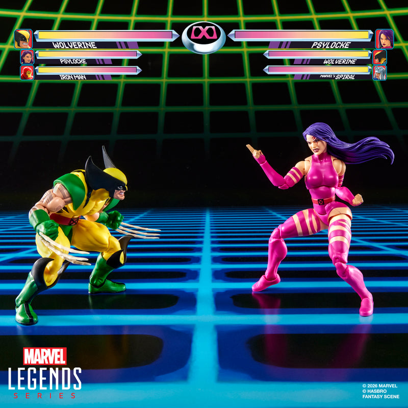 Marvel Legends Series Marvel Games Wolverine vs Psylocke (preorder Dec 2026)