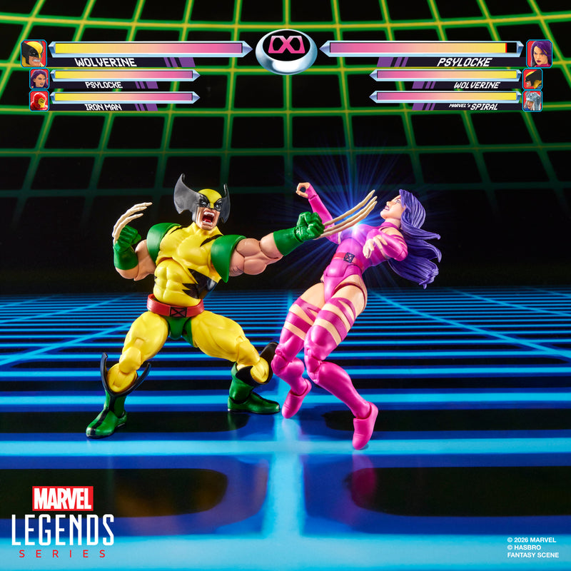 Marvel Legends Series Marvel Games Wolverine vs Psylocke (preorder Dec 2026)