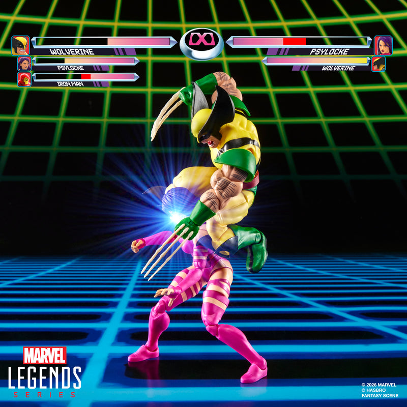 Marvel Legends Series Marvel Games Wolverine vs Psylocke (preorder Dec 2026)