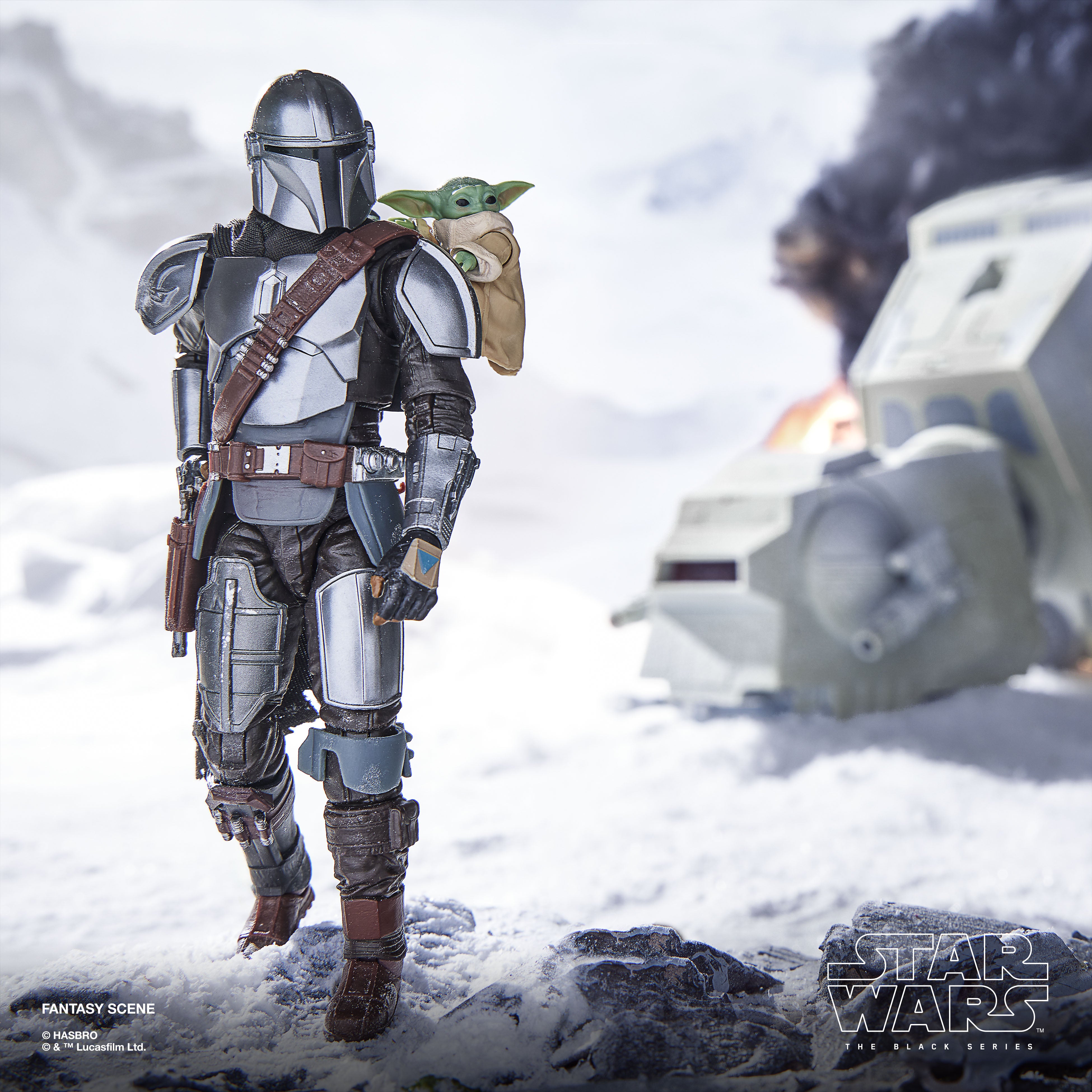 Star Wars The Black Series The Mandalorian & Grogu — Toy Snowman