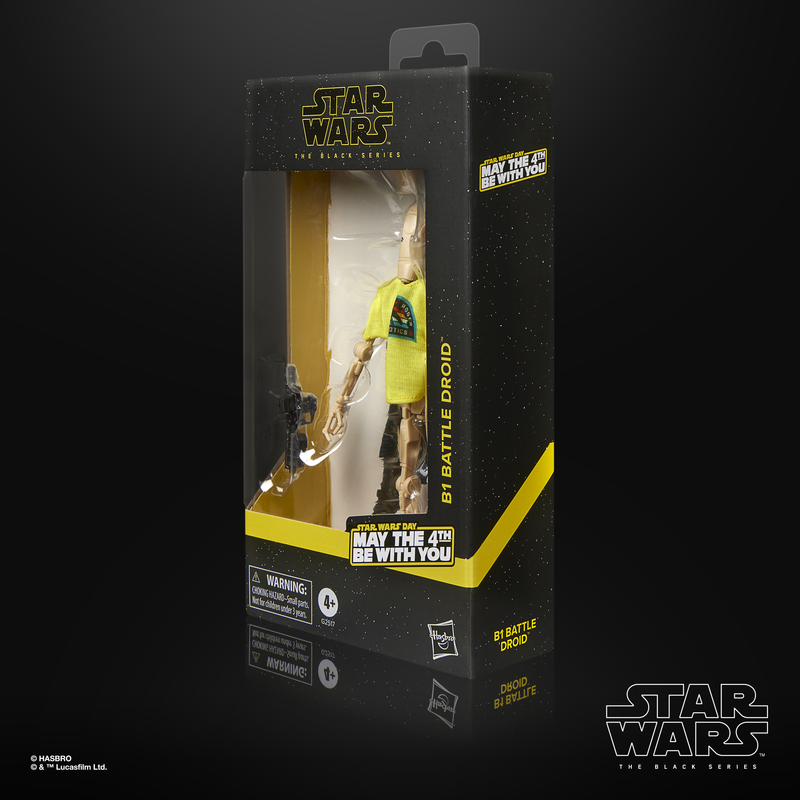 Star Wars The Black Series B1 Battle Droid May the 4th Be With You (Preorder Jun 2026) - Collectables > Action Figures > toys -  Hasbro