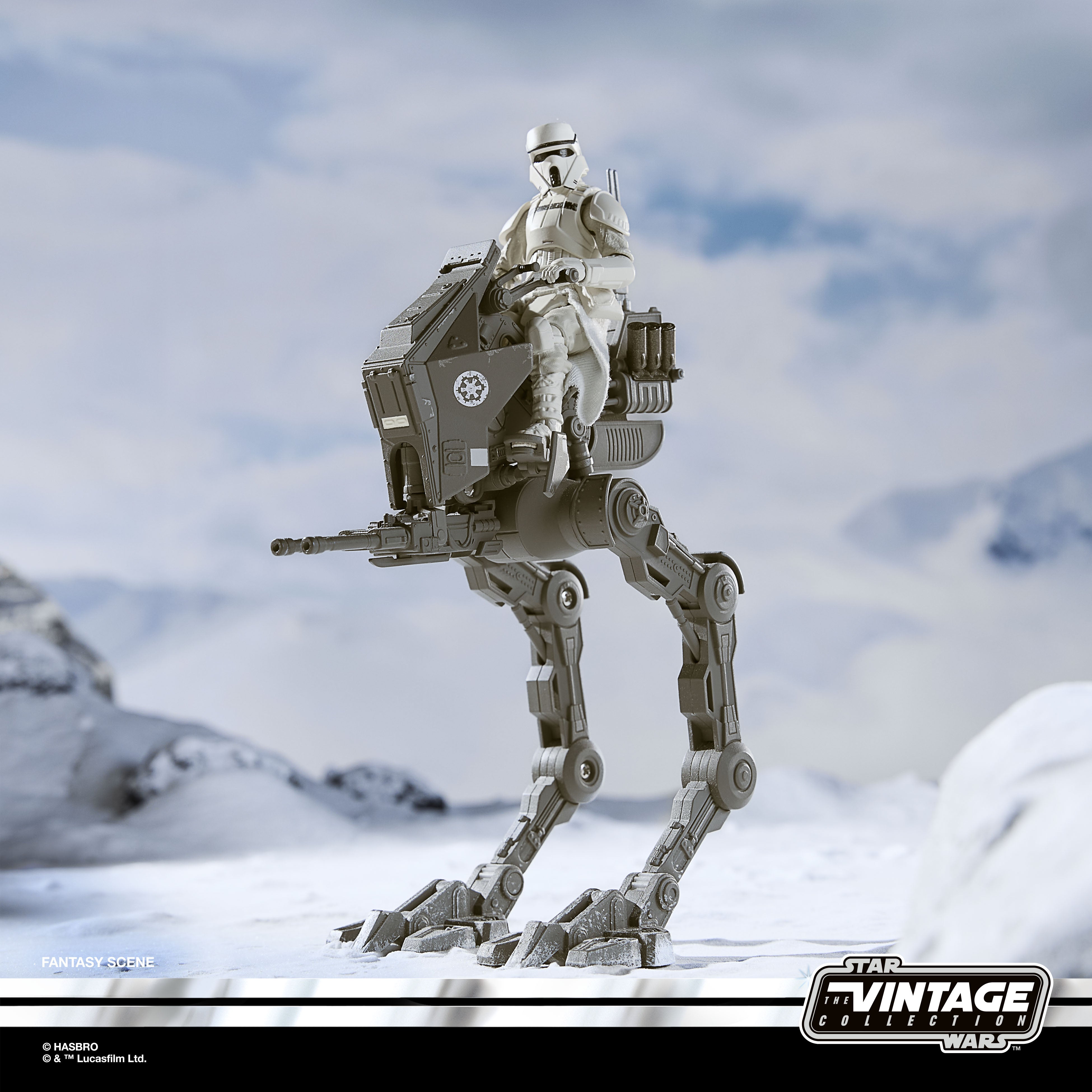 Star Wars The Vintage Collection Imperial Remnant AT-RT — Toy Snowman