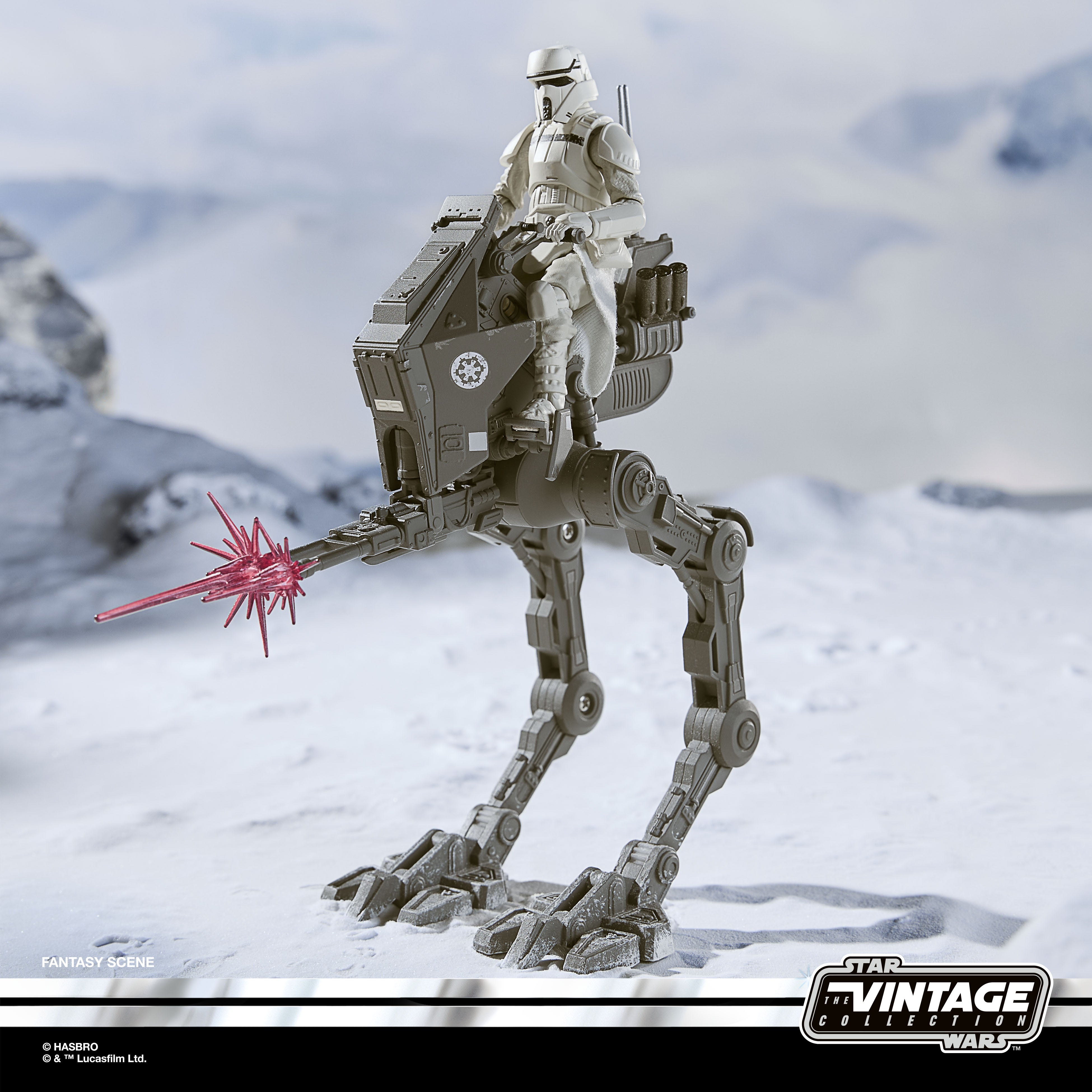 Star Wars The Vintage Collection Imperial Remnant AT-RT — Toy Snowman