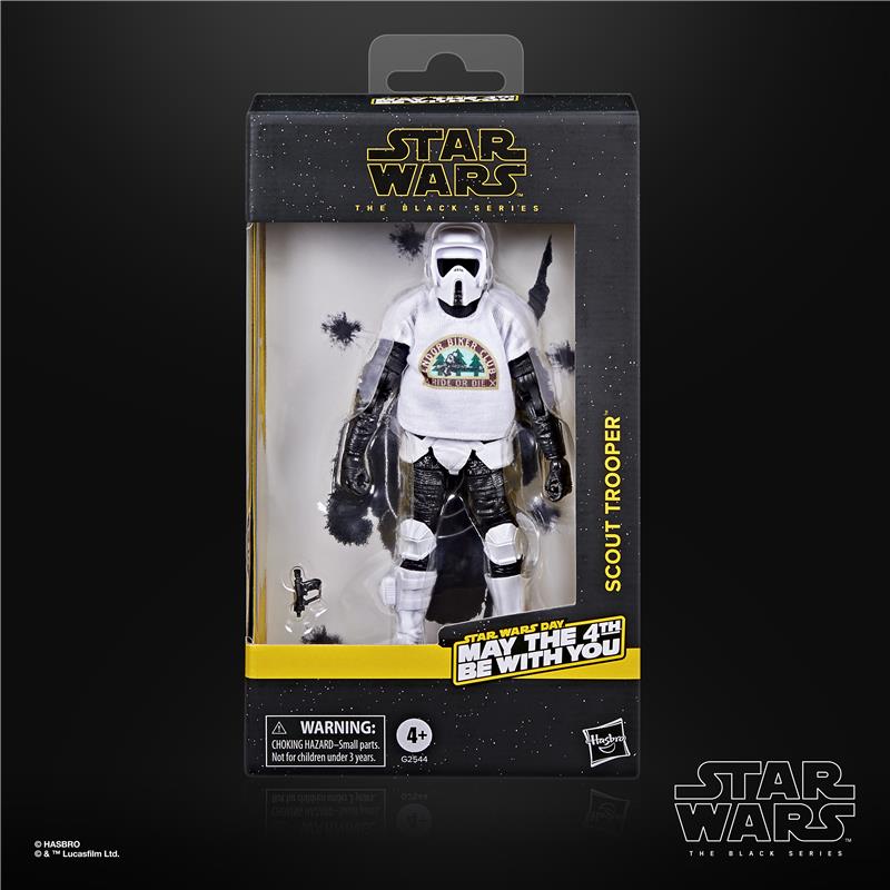 Star Wars The Black Series Scout Trooper May the 4th Be With You (Preorder Jun 2026) - Collectables > Action Figures > toys -  Hasbro