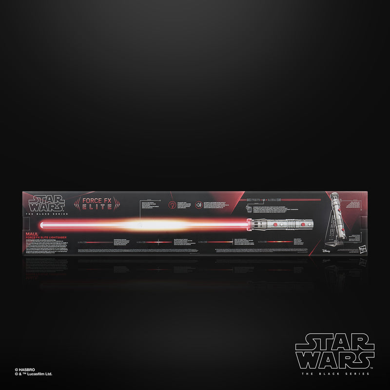 Star Wars The Black Series Force FX Elite Maul Electronic Lightsaber (Preorder Aug 2026) - Collectables > Action Figures > toys -  Hasbro