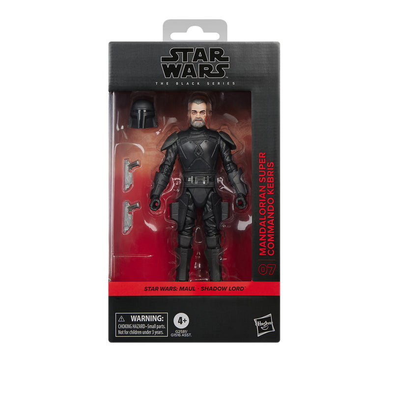 Star Wars The Black Series - Mandalorian Super Commando Kebris (preorder Nov 2026)
