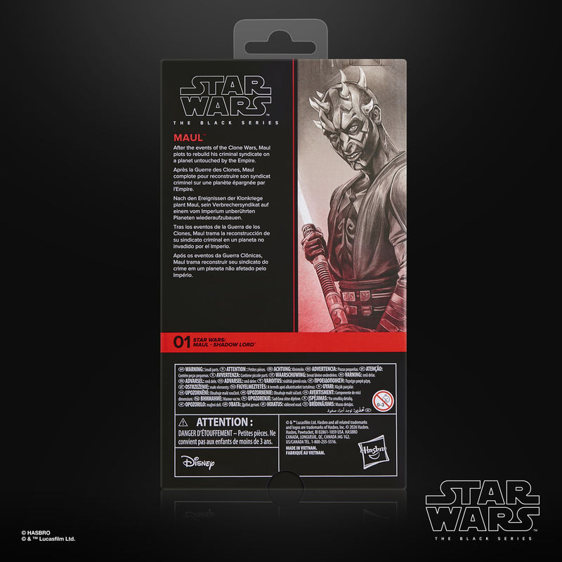 Star Wars The Black Series Maul (Preorder Jul 2026) - Collectables > Action Figures > toys -  Hasbro