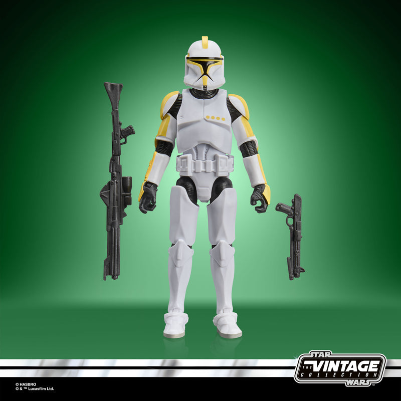 Star Wars The Vintage Collection Clone Trooper Commander - Exclusive (Preorder Sep 2026) - Collectables > Action Figures > toys -  Hasbro