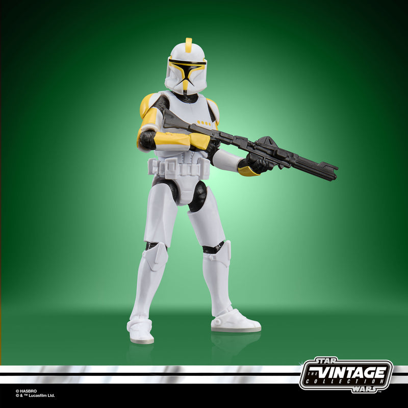 Star Wars The Vintage Collection Clone Trooper Commander - Exclusive (Preorder Sep 2026) - Collectables > Action Figures > toys -  Hasbro
