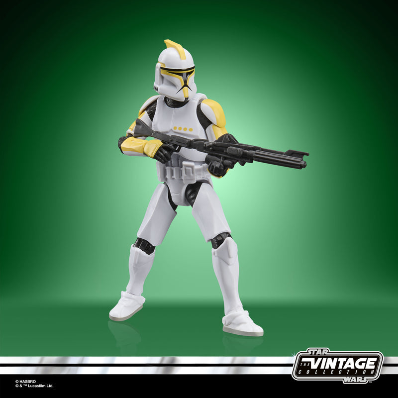Star Wars The Vintage Collection Clone Trooper Commander - Exclusive (Preorder Sep 2026) - Collectables > Action Figures > toys -  Hasbro