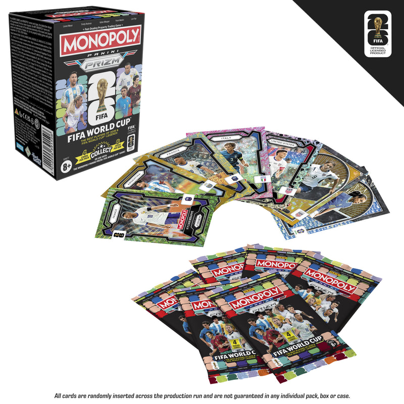Monopoly Panini Prizm: FIFA World Cup Booster Box (Preorder Mar 2026) - Card Games > Collectables > TCG > CCG -  Hasbro