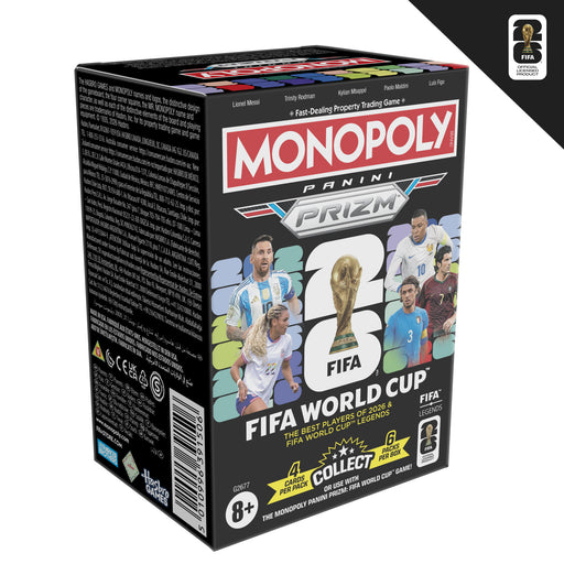 Monopoly Panini Prizm: FIFA World Cup Booster Box (Preorder Mar 2026) - Card Games > Collectables > TCG > CCG -  Hasbro