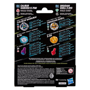 Beyblade X Calibur Samurai 6-70M BX & Obsidian Shell 3-85S BX Dual Pack Set - Collectables > Action Figures > toys -  Hasbro