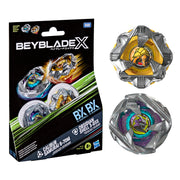 Beyblade X Calibur Samurai 6-70M BX & Obsidian Shell 3-85S BX Dual Pack Set - Collectables > Action Figures > toys -  Hasbro