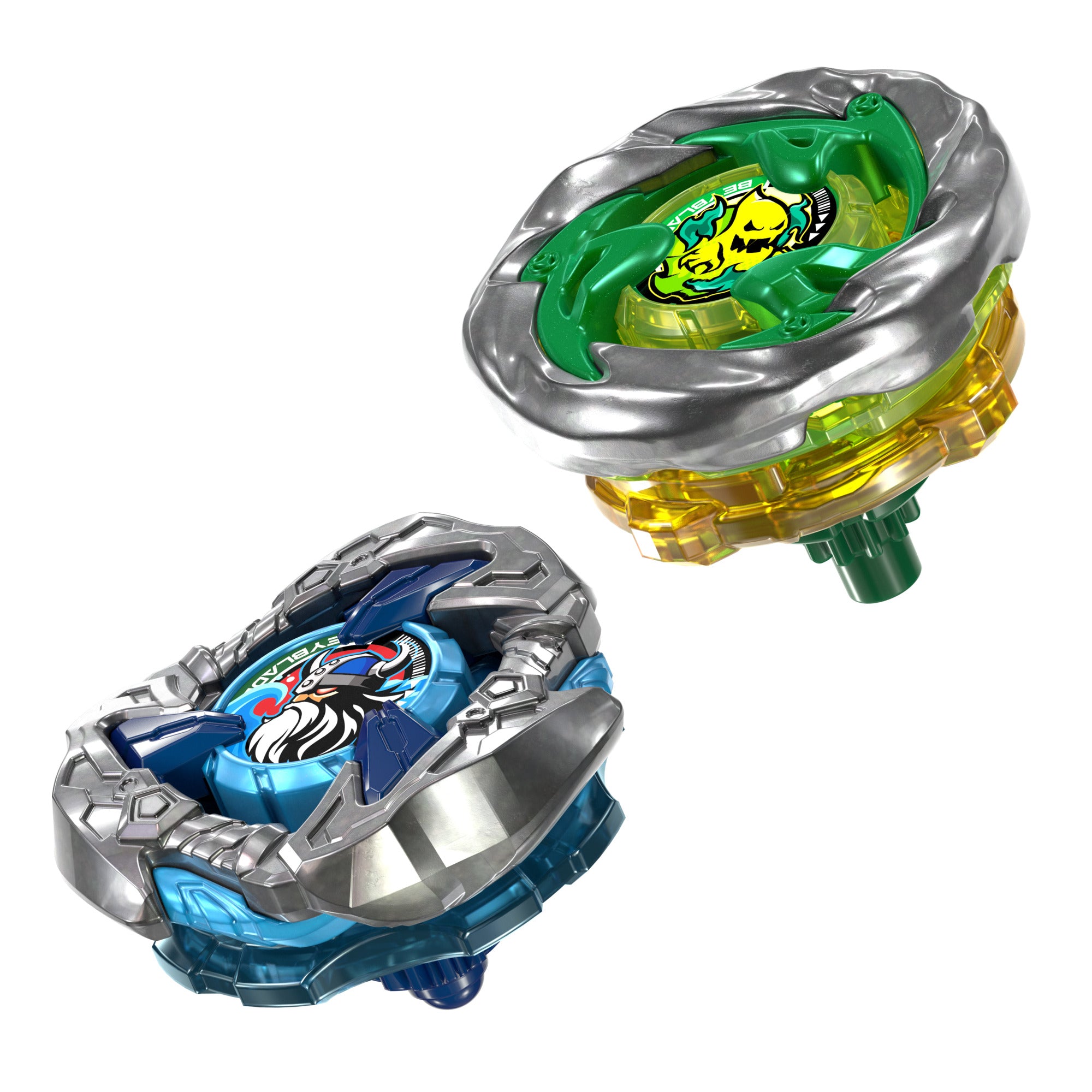 Beyblade X Circle Ghost 4-60LR UX & Hack Viking 4-55O UX Dual Pack